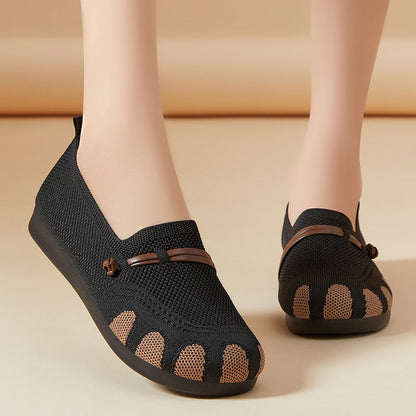 🥿Płaskie buty damskie z miękką podeszwą, wsuwane buty codzienne