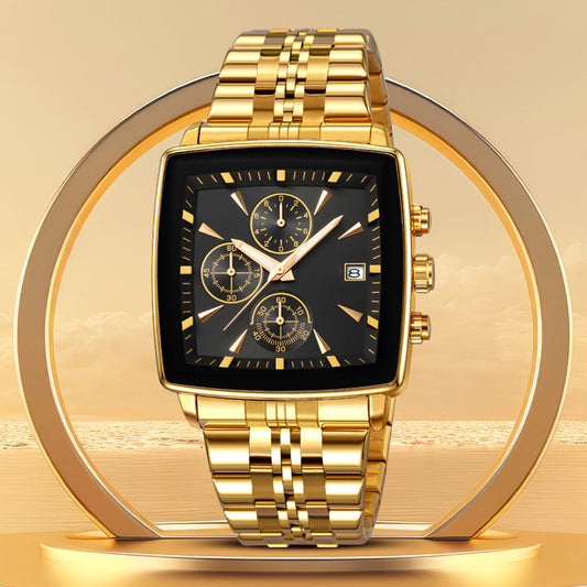 🎁Najlepszy prezent dla taty🔥⌚Wielofunkcyjny wodoodporny zegarek kwarcowy dla mężczyzn