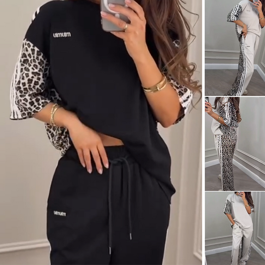 👚👖2025 Oferta specjalna 🐆Lampart drukujący patchwork bluza