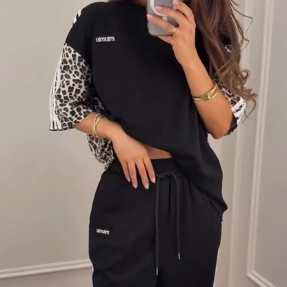 👚👖2025 Oferta specjalna 🐆Lampart drukujący patchwork bluza
