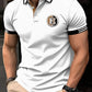 Tricoul Polo pentru bărbați, stil retro, etnic, geometrie, patchwork, imprimate, casual și afaceri