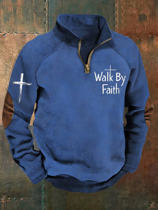 Sweatshirt pentru bărbaţi Retro Credinţa