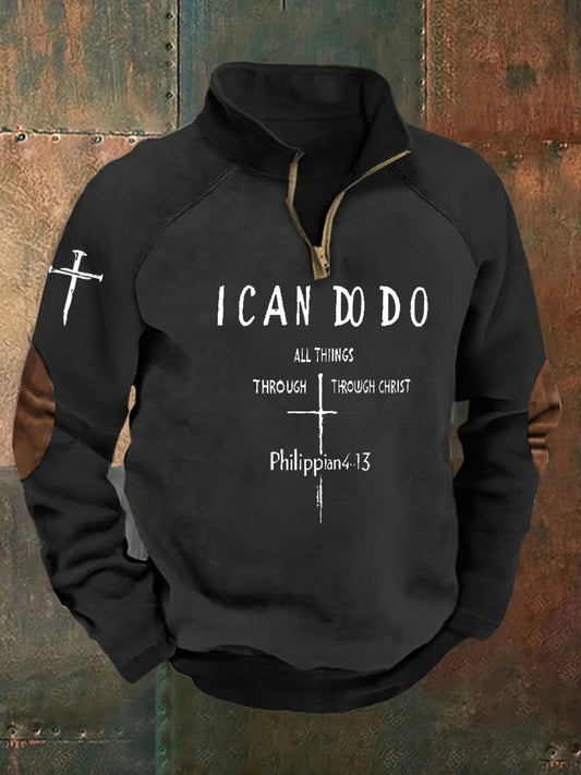 Sweatshirt pentru bărbaţi Retro Credinţa