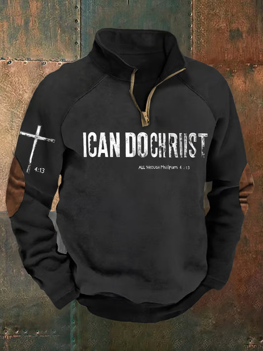 Sweatshirt pentru bărbaţi Retro Credinţa